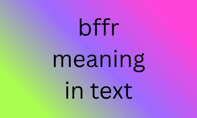 bffr meaning in text