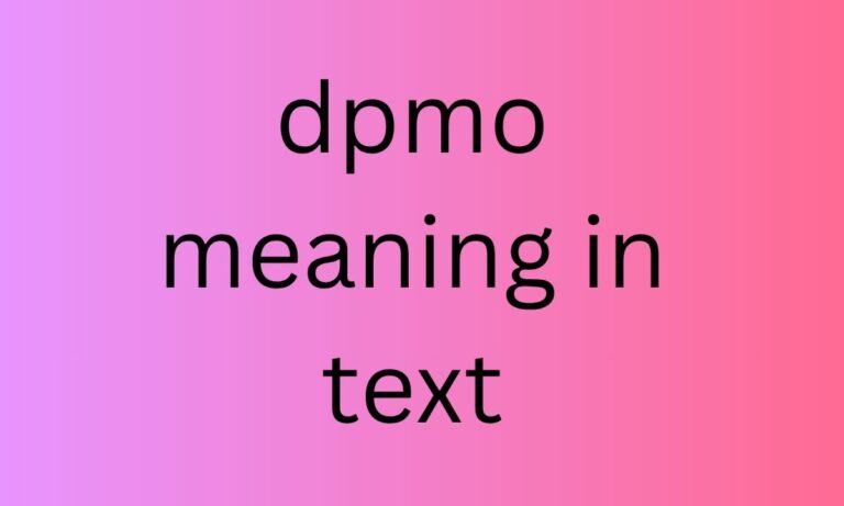 dpmo meaning in text