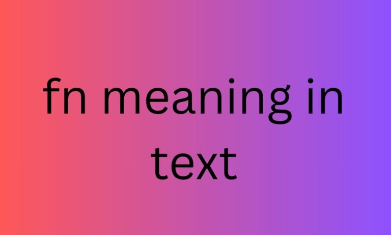 fn meaning in text