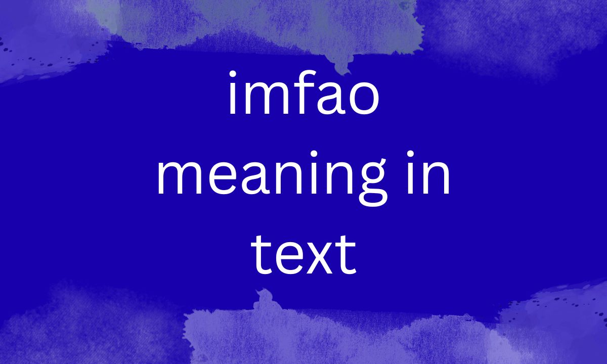 imfao meaning in text
