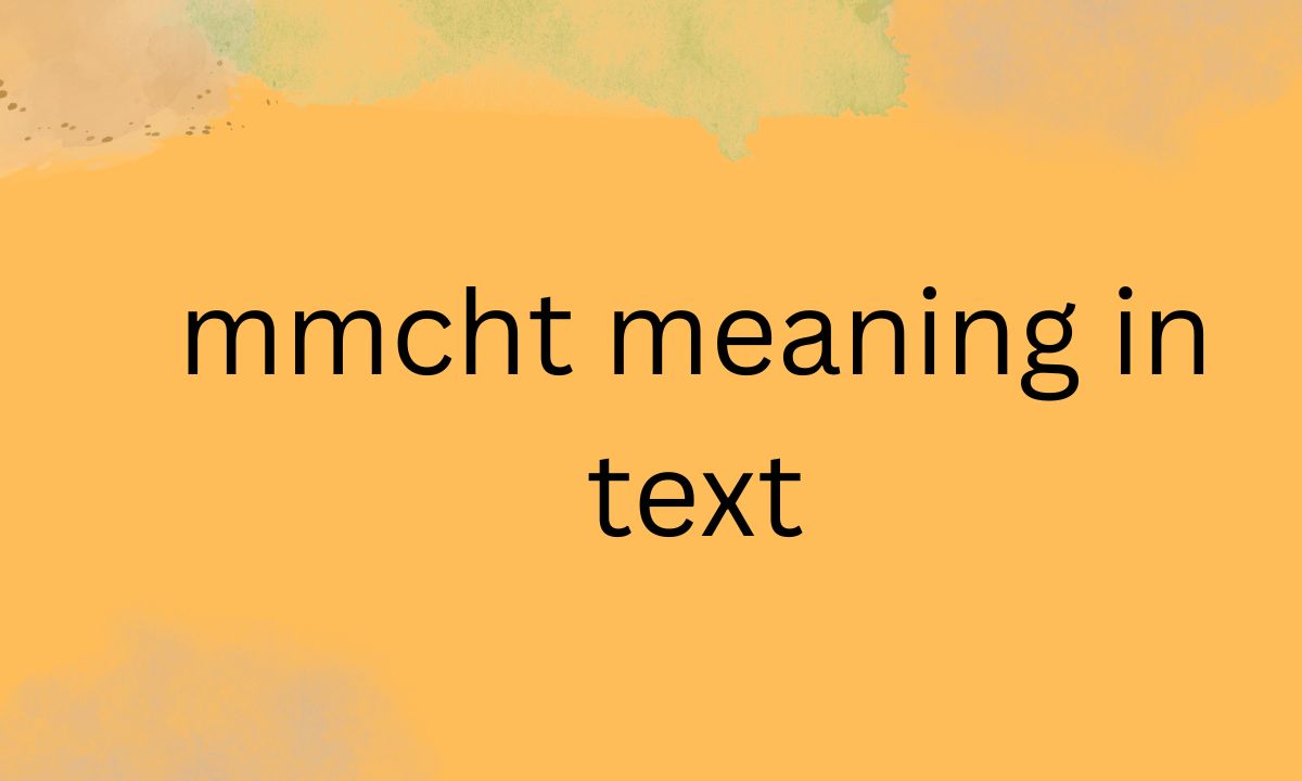 mmcht meaning in text