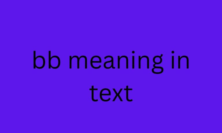bb meaning in text