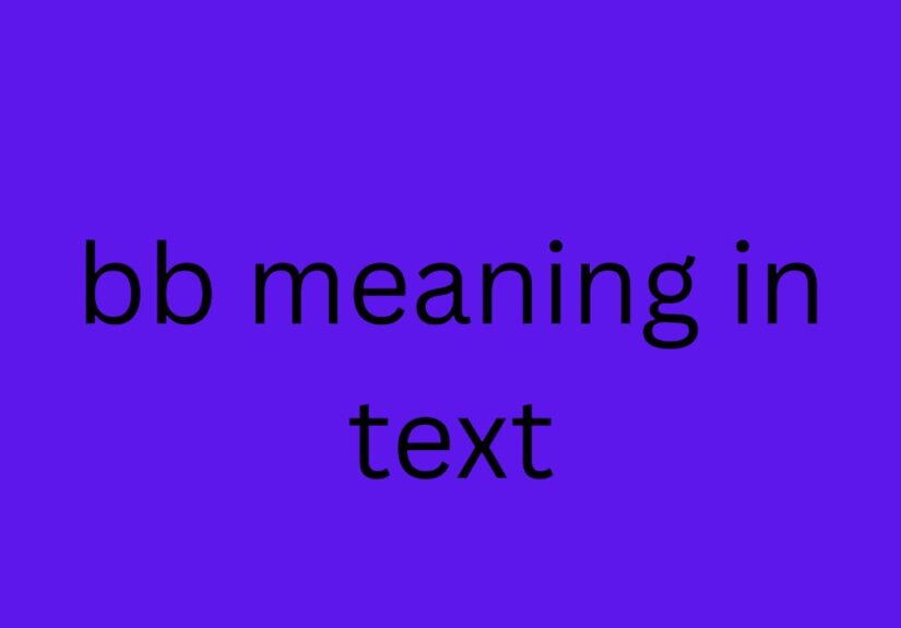 bb meaning in text