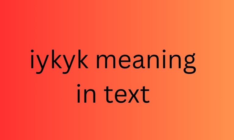 iykyk meaning in text