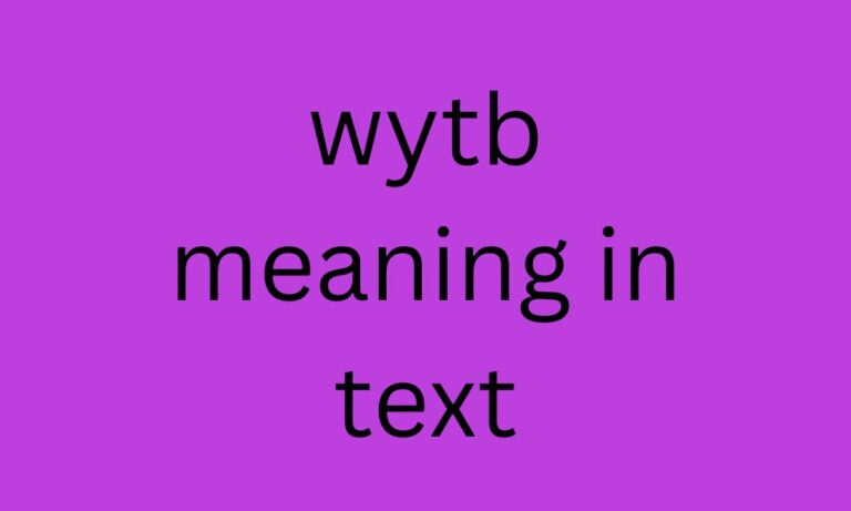 wytb meaning in text